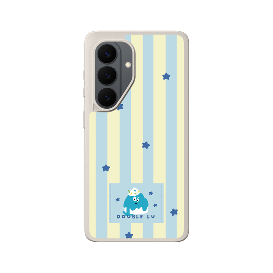 little blue monster dessert fabric labels