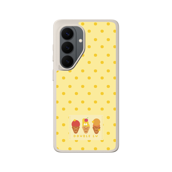 little yellow monster dessert fabric labels