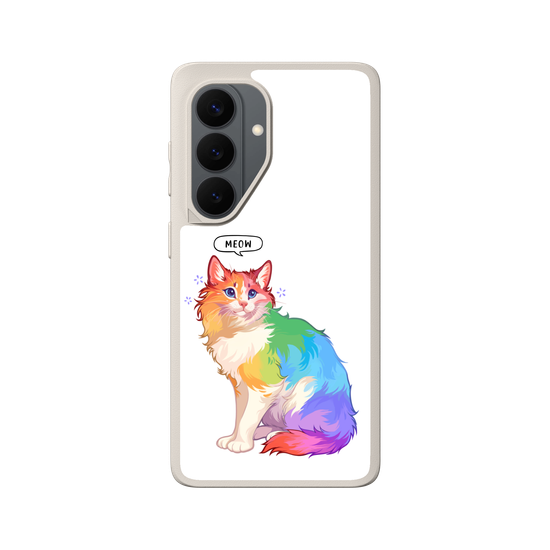Rainbow Cat Meow