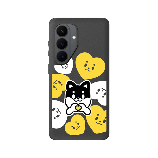 dou dou loves - yellow heart
