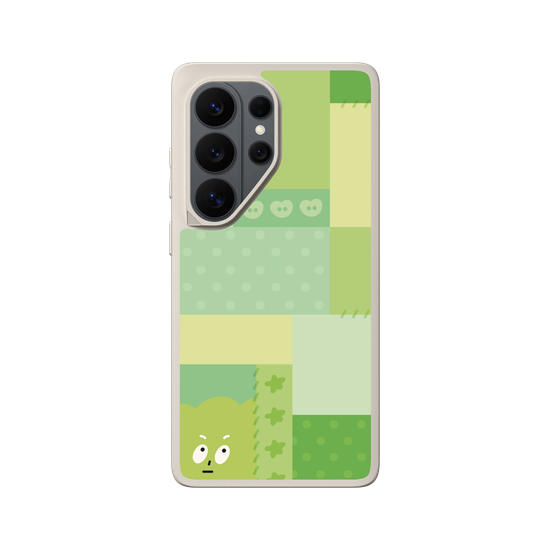 patchwork of little green monster