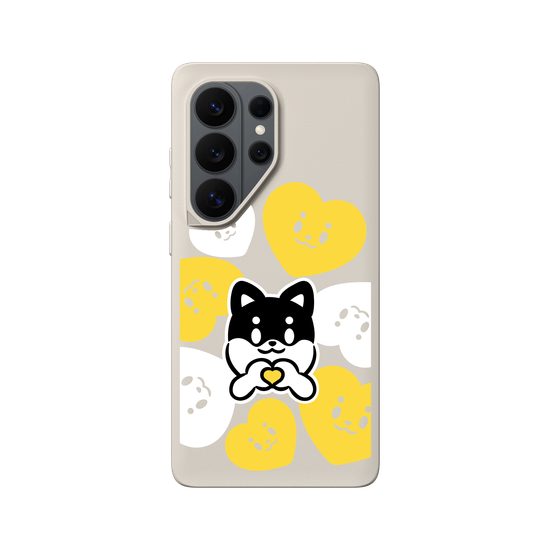 dou dou loves - yellow heart