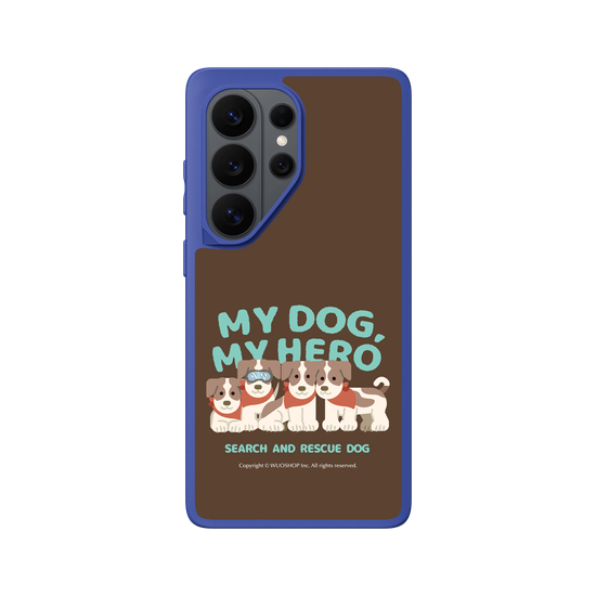 My dog, My hero-Search and Rescue Dog: Jack Russell Terrier(Color)