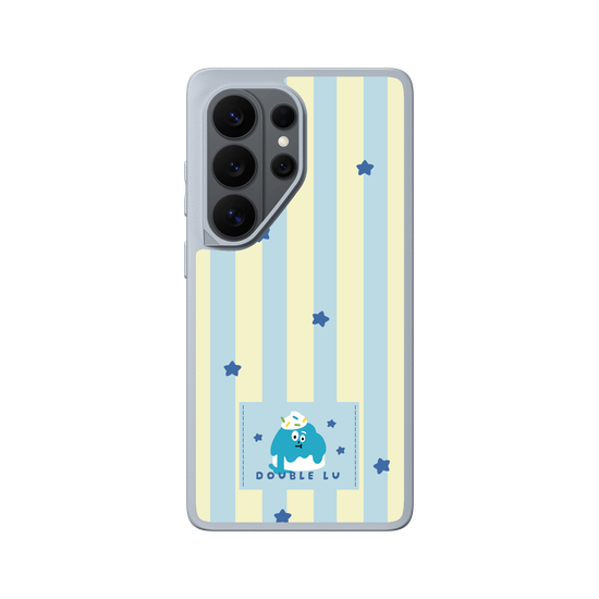 little blue monster dessert fabric labels