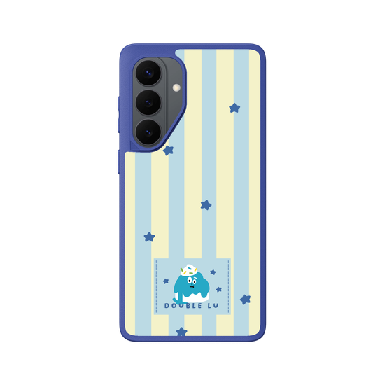 little blue monster dessert fabric labels