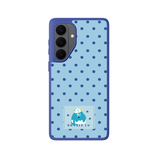 little blue monster dessert fabric labels