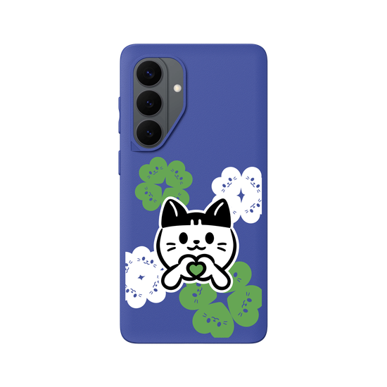 meow meow loves - green heart