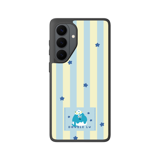 little blue monster dessert fabric labels