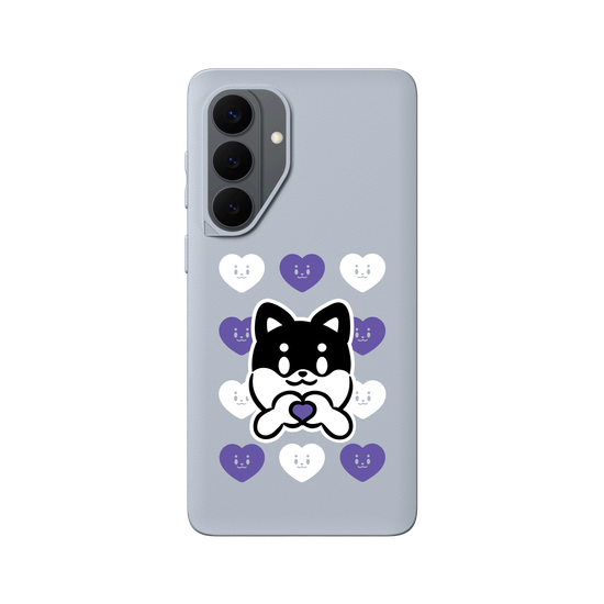 dou dou loves - purple heart