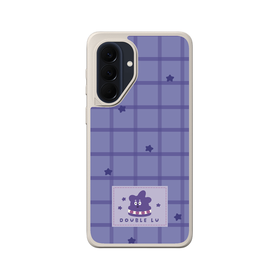 little purple monster dessert fabric labels