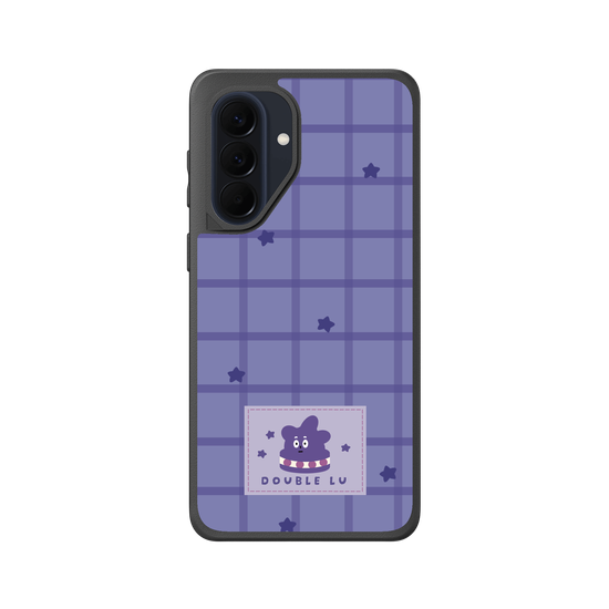 little purple monster dessert fabric labels