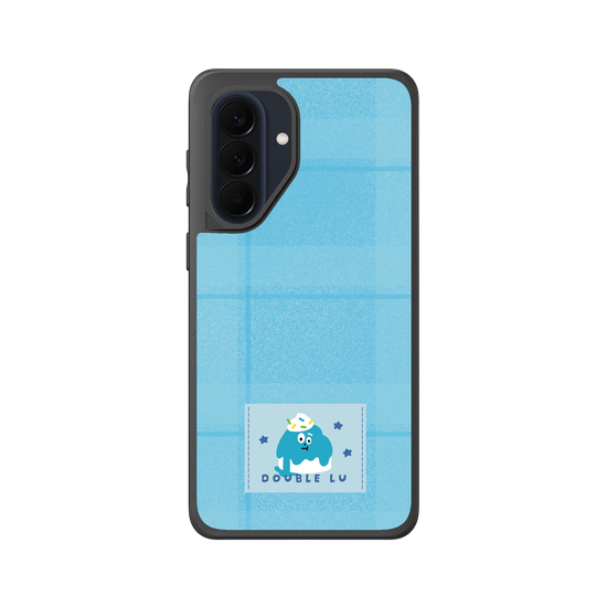 little blue monster dessert fabric labels