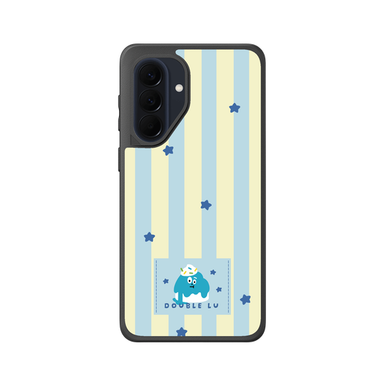 little blue monster dessert fabric labels