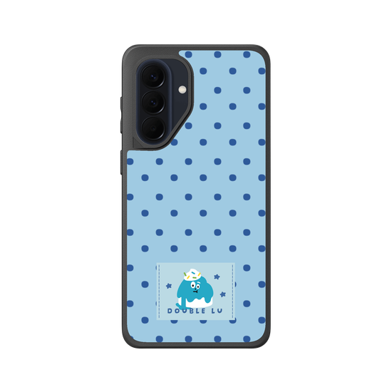 little blue monster dessert fabric labels