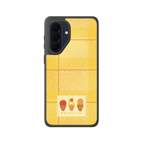 little yellow monster dessert fabric labels