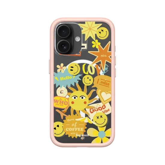 Knock Knock A2Z | Yellow Lover | Mod NX - iPhone 16 | RHINOSHIELD