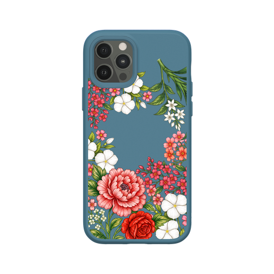 Tissu floral taïwanais · Floraison rose