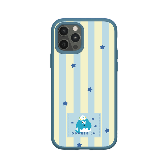 little blue monster dessert fabric labels