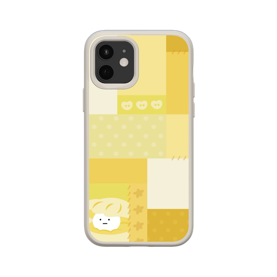 patchwork of yellow shell