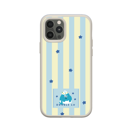 little blue monster dessert fabric labels