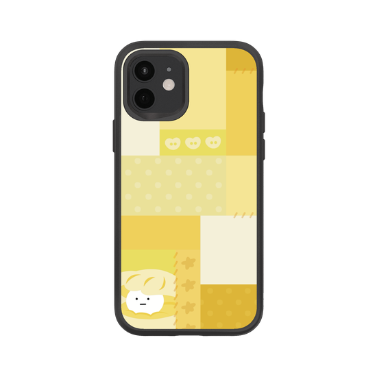 patchwork of yellow shell
