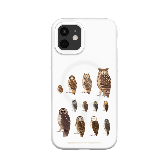 Miniature Field Guide-Owls(Clear)
