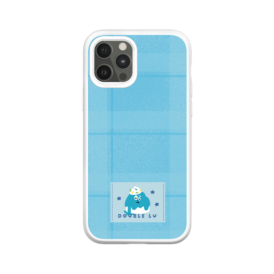 little blue monster dessert fabric labels
