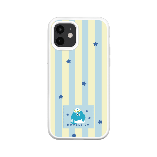 little blue monster dessert fabric labels