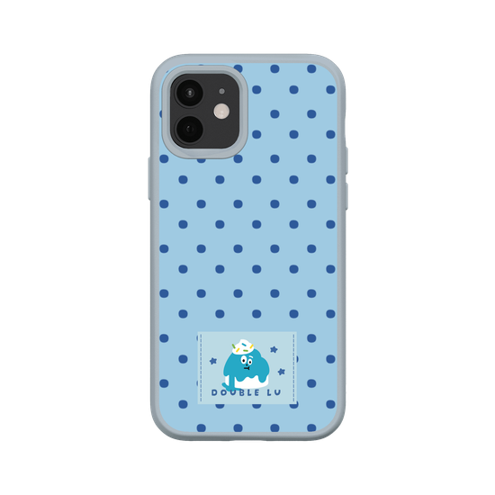 little blue monster dessert fabric labels