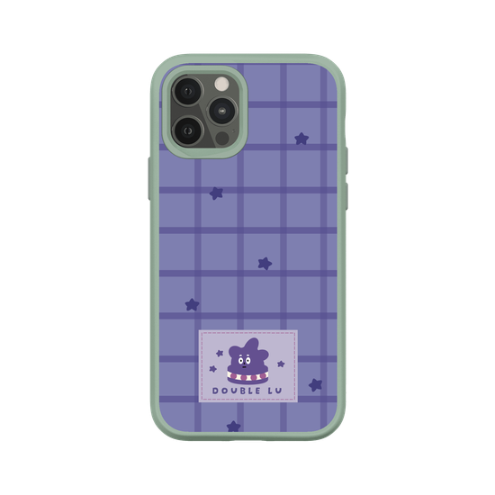 little purple monster dessert fabric labels