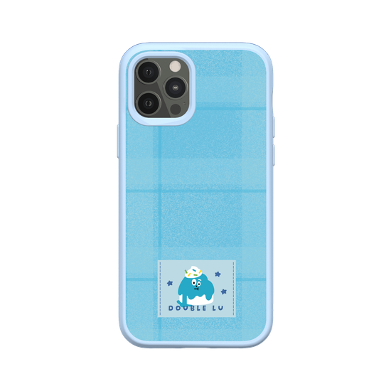 little blue monster dessert fabric labels
