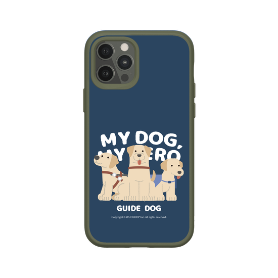 My dog, My hero-Guide Dog: Goldador(Clear)