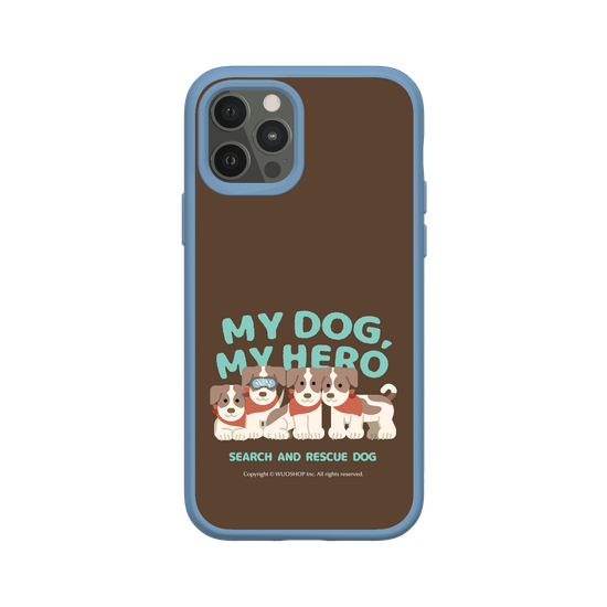 My dog, My hero-Search and Rescue Dog: Jack Russell Terrier(Color)