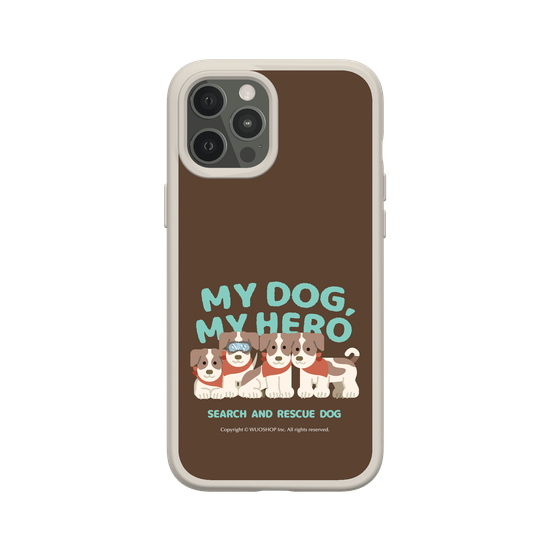 My dog, My hero-Search and Rescue Dog: Jack Russell Terrier(Color)