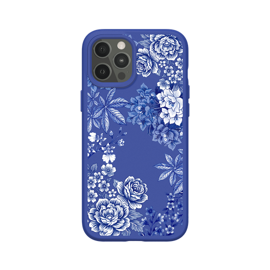 Taiwanese Floral Fabric · Blue & White