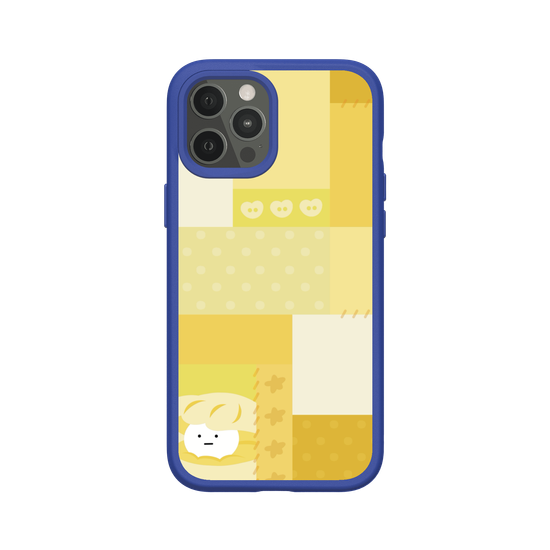 patchwork of yellow shell