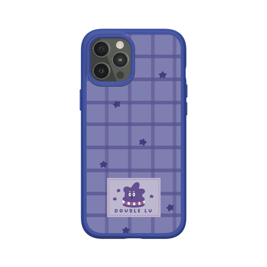 little purple monster dessert fabric labels