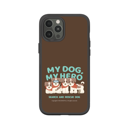 My dog, My hero-Search and Rescue Dog: Jack Russell Terrier(Color)
