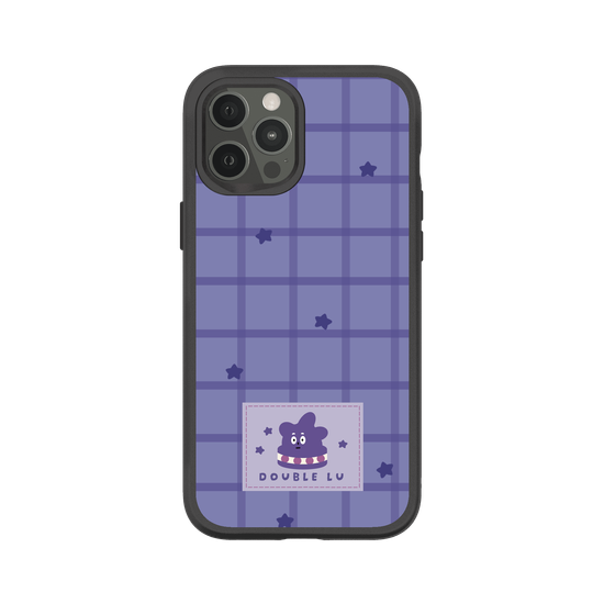 little purple monster dessert fabric labels