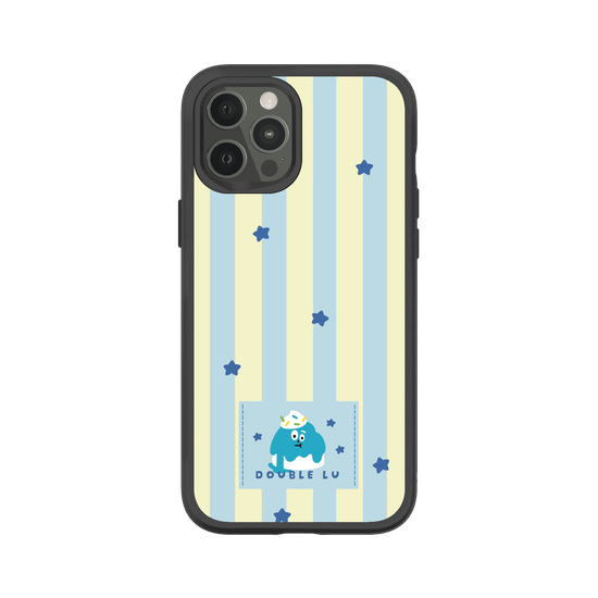 little blue monster dessert fabric labels