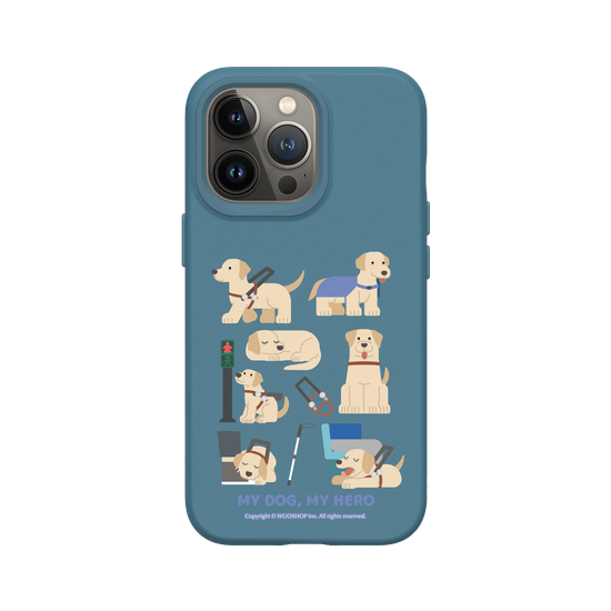 My dog, My hero-Guide Dog: Goldador(Clear)