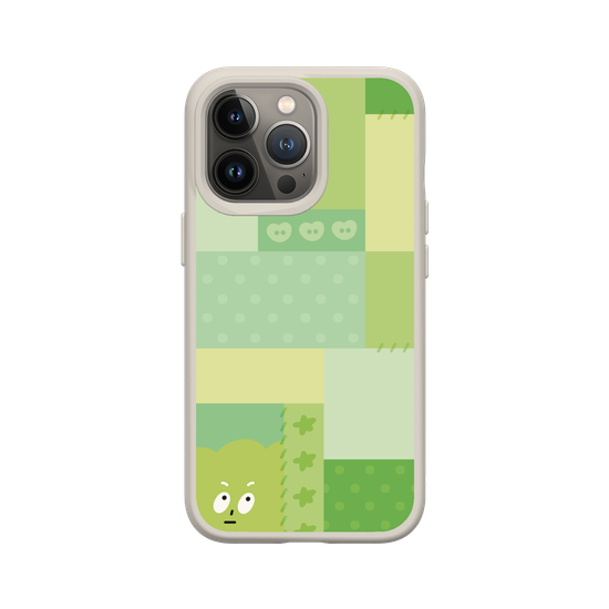 patchwork of little green monster