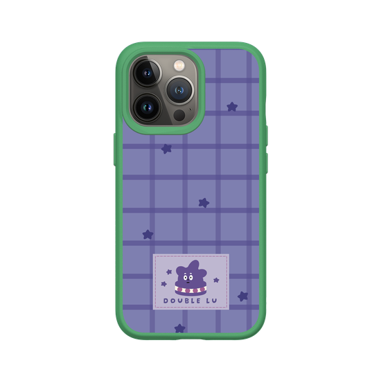 little purple monster dessert fabric labels