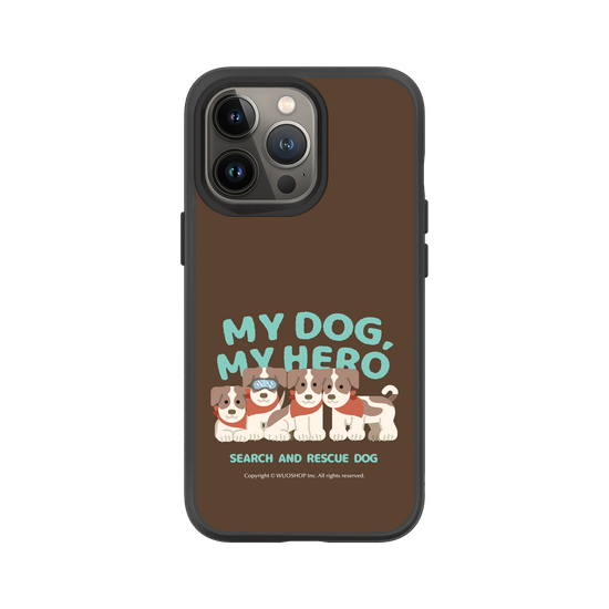 My dog, My hero-Search and Rescue Dog: Jack Russell Terrier(Color)