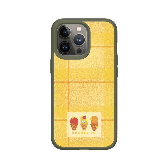 little yellow monster dessert fabric labels