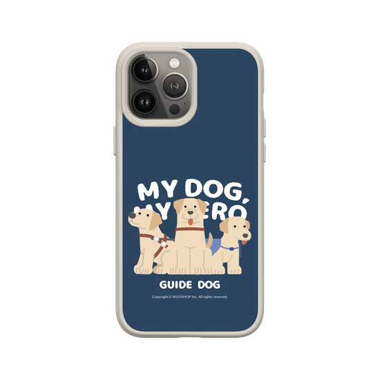 My dog, My hero-Guide Dog: Goldador(Clear)