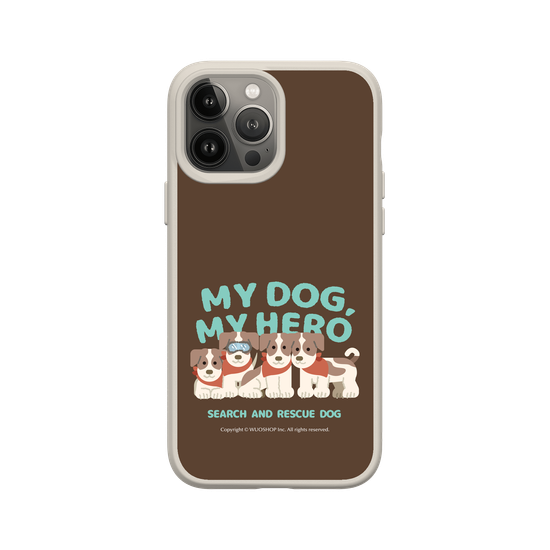 My dog, My hero-Search and Rescue Dog: Jack Russell Terrier(Color)
