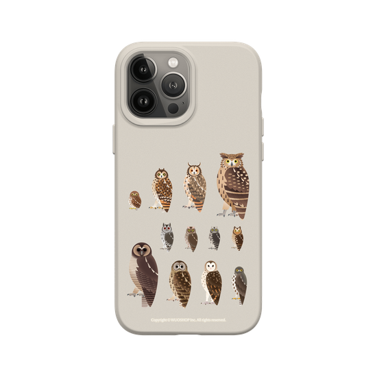 Miniature Field Guide-Owls(Clear)