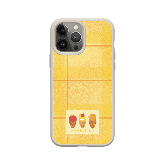 little yellow monster dessert fabric labels