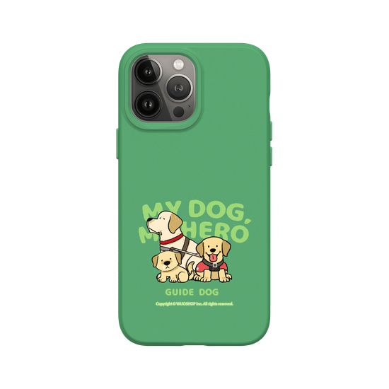 My dog, My hero-Guide Dog: Goldador(Clear)
